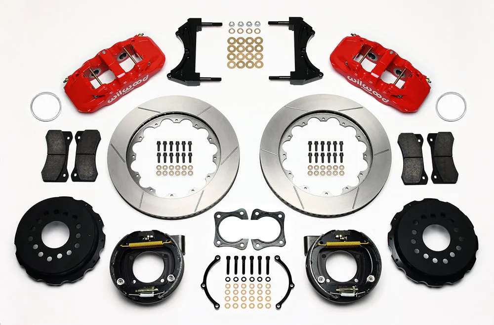 1964 - 1974 Buick, Chevrolet, Oldsmobile, Pontiac AERO4 Big Brake Rear Parking Brake Kit - 140-10953 product image
