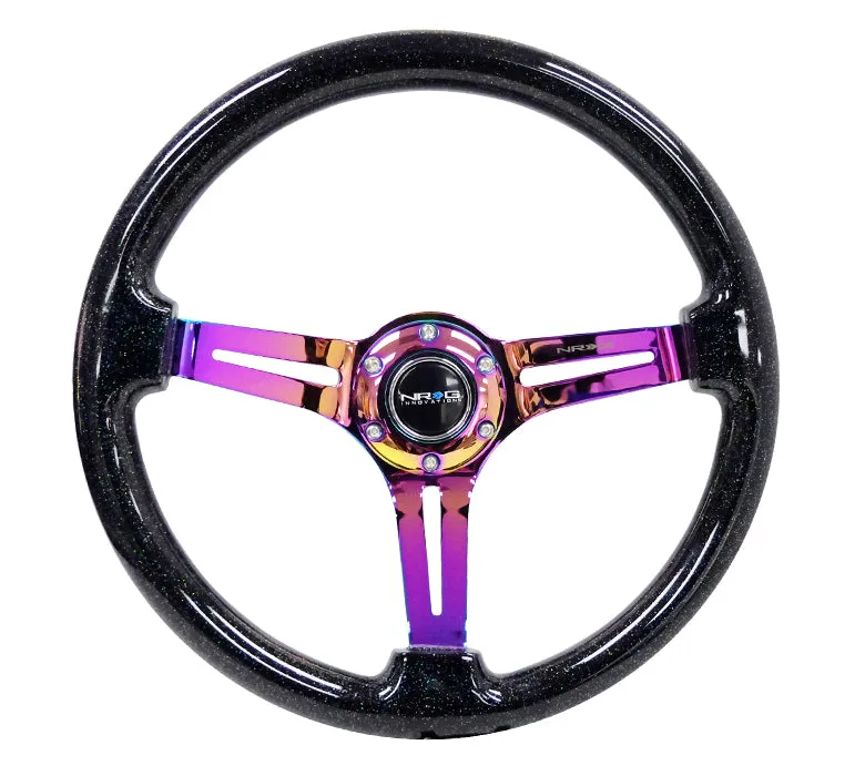 Steering Wheel 350mm 3in Dish Galaxy -Neochrome product image