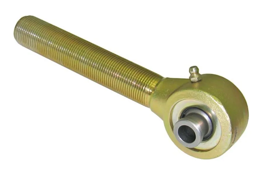 Rock Jock Narrow Forged Johnny Joint 2 Inch 2 Inch X 0.500 Inch Ball 5 Inch Long 1 Inch-14 Right Hand Threaded Shank Externally Greased Each RockJock 4x4