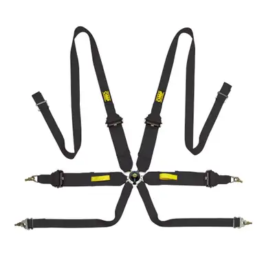 OMP Racing INC Safety Harness Tecnica Black FIA 8853-2016