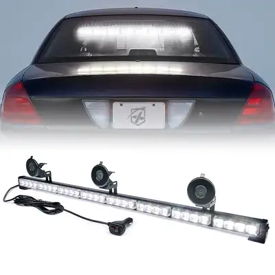 Xprite 35" LED Directional Traffic Advisor Light Bar | 8 Series