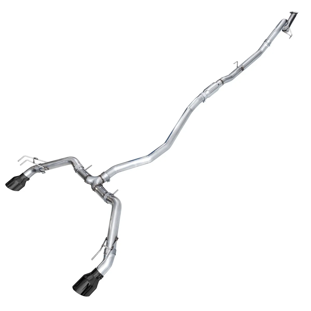AWE Touring Edition Exhaust for FE1 Civic SiDE4 Acura Integra - Dual Chrome Silver Tips product image