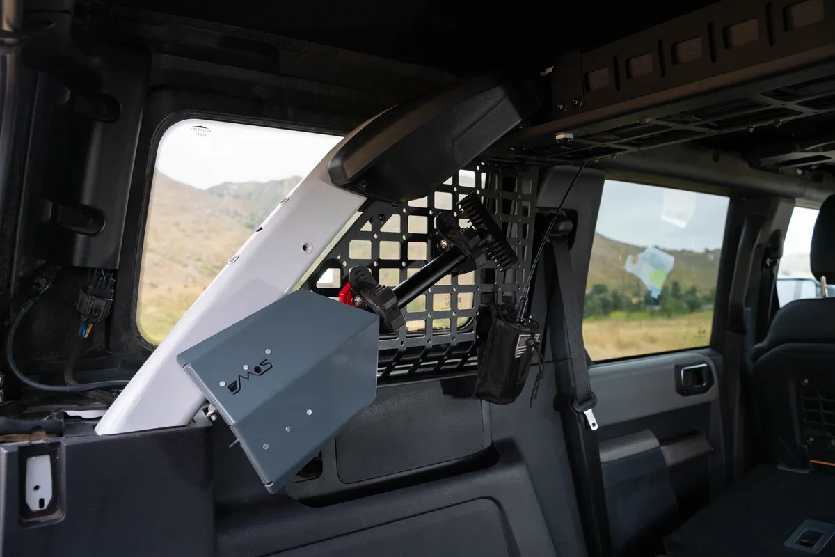 2021-2024 Ford Bronco 4-Door HardTop Only DV8 Offroad Pocketed Rear Window Molle Panels product image