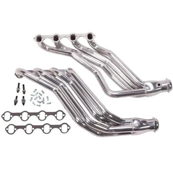 Ford Mustang 5.0L 1-3/4 Long Tube Exhaust Headers Polished Silver Ceramic 79-93 product image