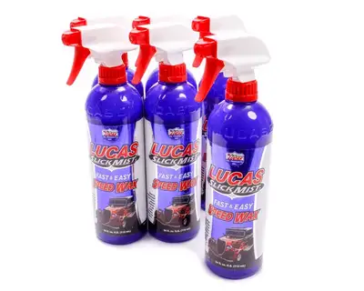 Lucas Oil Products Slick Mist Speed Wax 24 Ounce Case Of 6