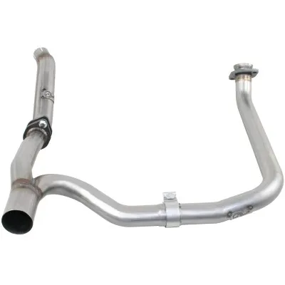 aFe Power aFe POWER Twisted Steel Loop Delete Down-Pipe & Y-Pipe 2-2.5in Exhaust System - 2012+ JK 4DR