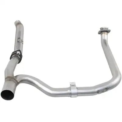 aFe Power aFe POWER Twisted Steel Loop Delete Down-Pipe & Y-Pipe 2-2.5in Exhaust System - 2012+ JK 4DR