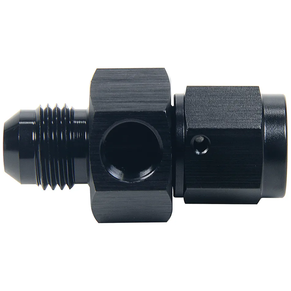 Allstar Performance Gauge Adapter AN -6 Fem x -6 Male x 1/8in NPT