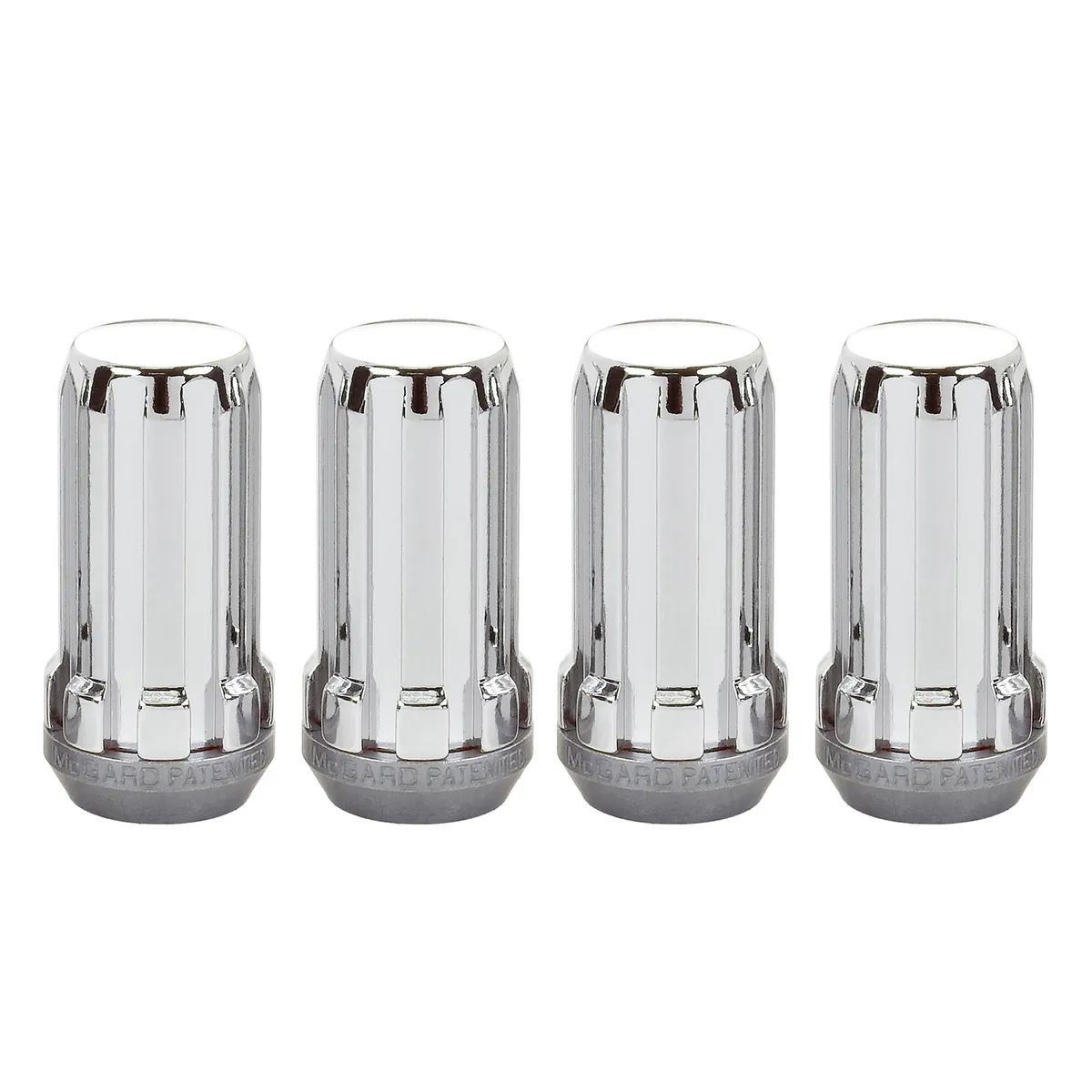 Splinedrive Lug Nut M14x1.5 Cone Seat 1.935 in Oal Chrome (4 Pk) product image