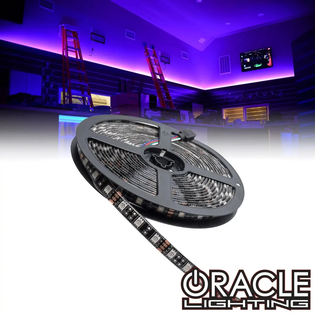 4223-333 - Oracle Exterior Black Flex LED Spool - RGB Colorshift product image