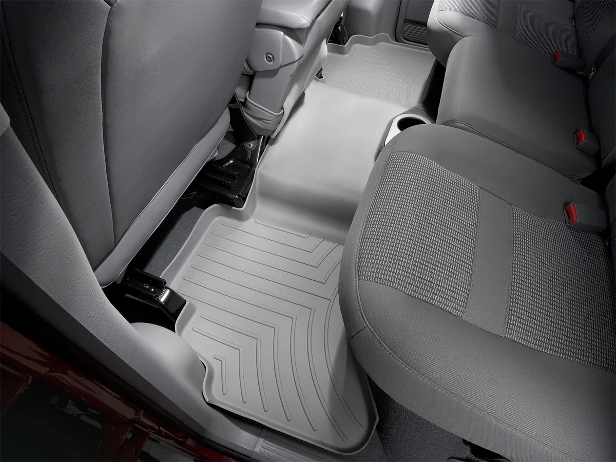 2002 - 2006 Dodge Ram 1500 Pickup QuadCab Grey Rear FloorLiner 2wd & 4wd / 2003 - 2006 Dodge Ram 2500 QuadCab Grey Rear FloorLiner 2wd & 4wd / 2003 - 2006 Dodge Ram 3500 QuadCab Grey Rear FloorLiner 2wd & 4wd product image