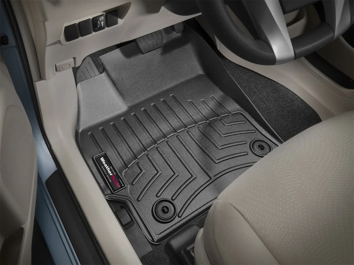 FloorLiner™ DigitalFit®; Black; Front; product image