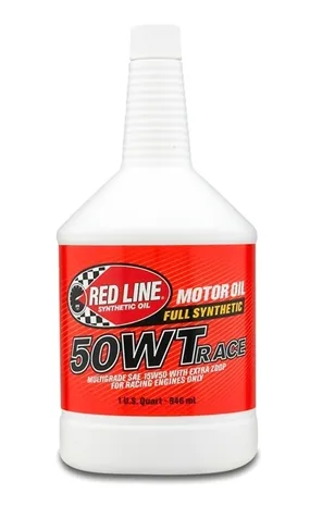 50WT Racing Oil Synthetic 1 Quart Red Line Oil product image