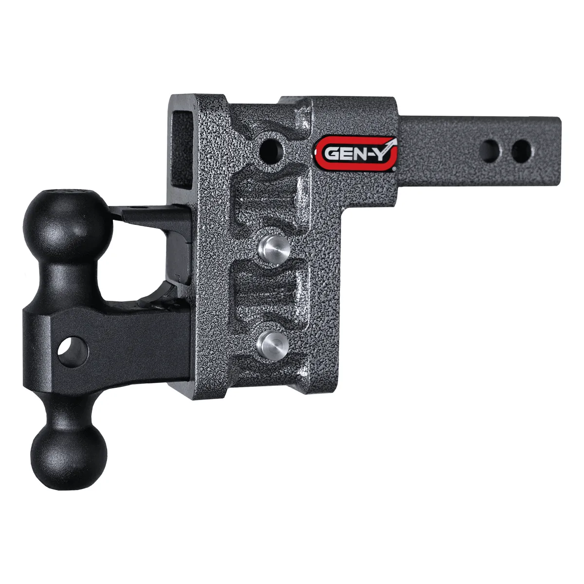 GEN-Y Hitch Mega-Duty 10in Drop Hitch w/ Dual-Ball Mount and Pintle Lock product image
