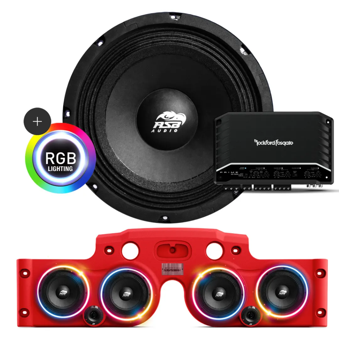 JK/JKU American SoundBar Package (Grey) product image