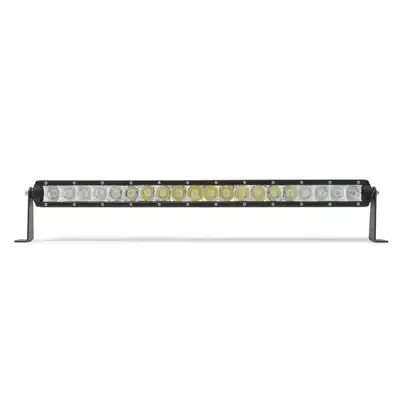 DV8 Offroad DV8 Offroad BS20E100W5W 20 in. Single Row LED Light Bar; Chrome Face