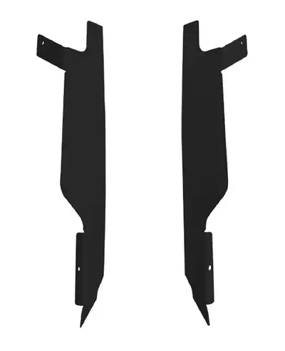 Steinjager Steinjäger Fenders Wrangler JK 2007-2018 Inner Inserts Black