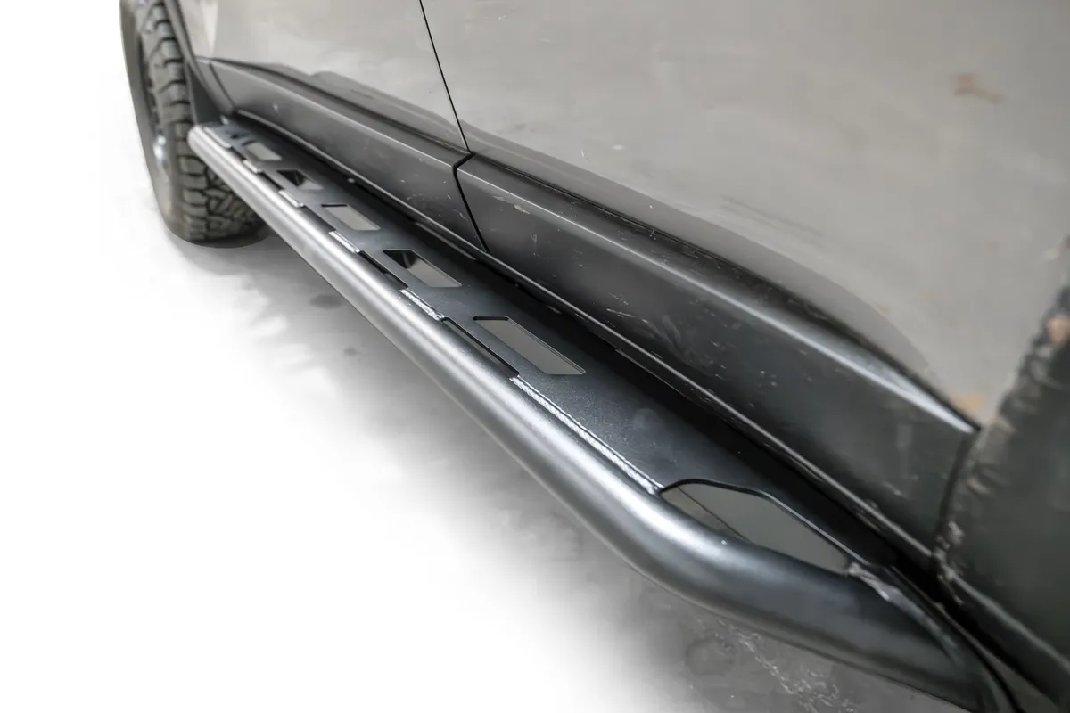 Rock Slider; Premium; Plate Steel; Carbon Black Powdercoat; product image