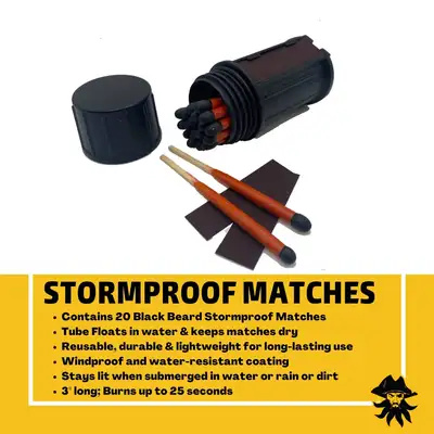 GateKeeper Off-Road Stormproof Fire Matches