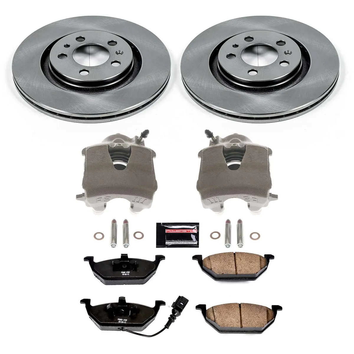 Z17 Direct Replacement Kit: Rotors; Ceramic Pads; Calipers product image