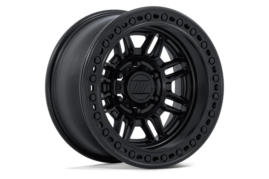 Hoonigan Wheel Pros Equalizer Beadlock Wheel 17X9 5X5 -38 Offset - Blackout - JT/JL/JK