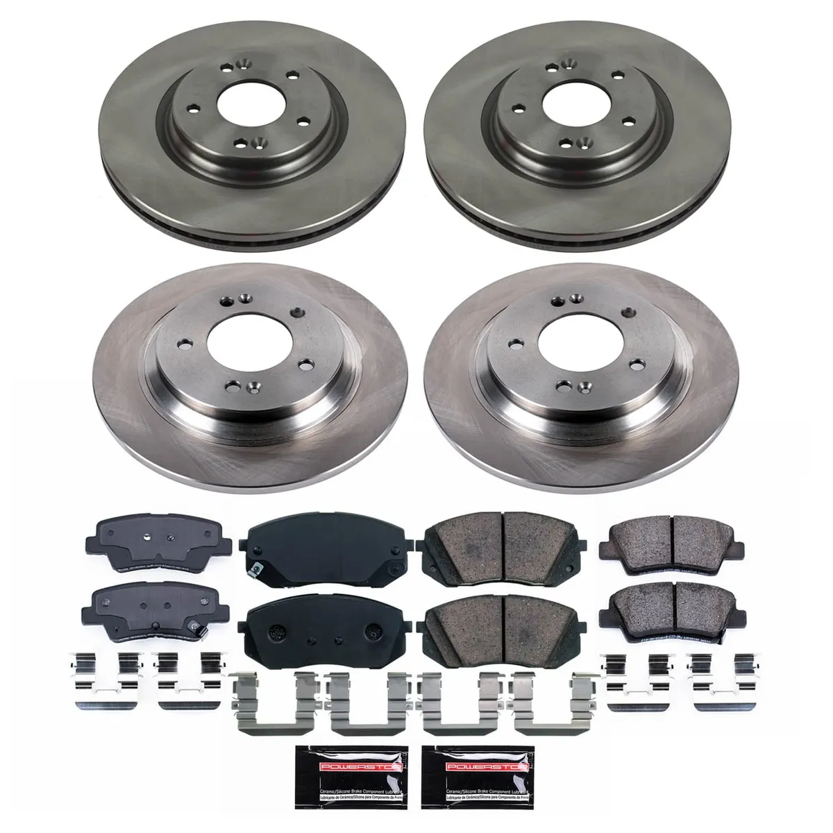Z17 Direct Replacement Kit: Rotors; Ceramic Pads W/Hardware product image