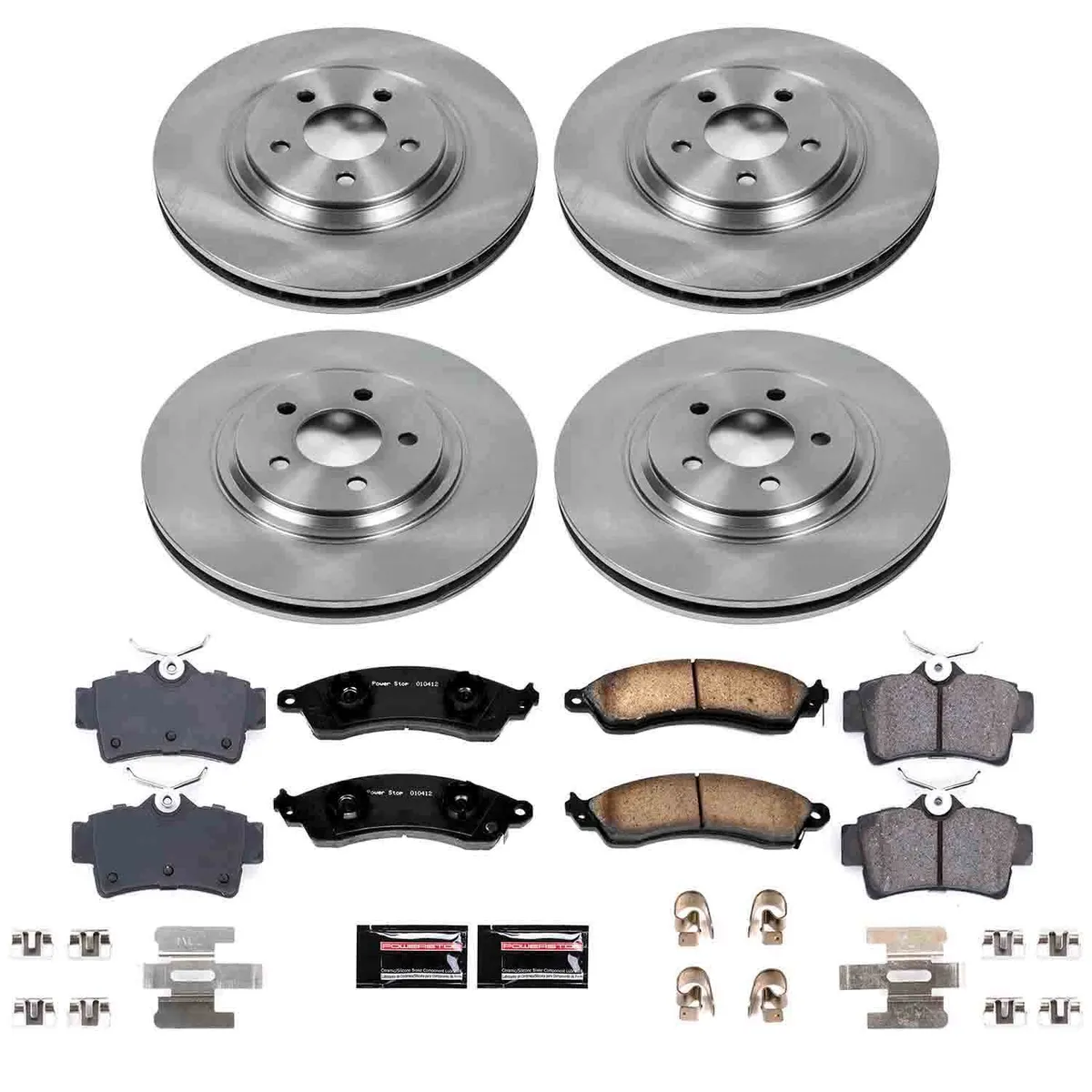Z17 Direct Replacement Kit: Rotors; Ceramic Pads W/Hardware product image