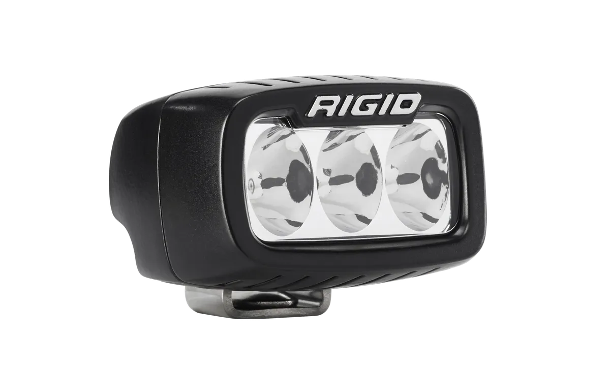 RIGID Industries 912313 SR-M Series PRO, Driving Optic, Surface Mount, Black Housing, Single product image
