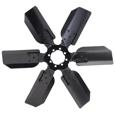 Derale 20 Standard Rotation Fan Clutch Fan, Black