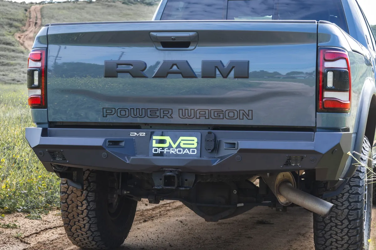 DV8 Offroad 2019-2026 Ram 2500/3500 Spec Series Rear Bumper RBDR2-05 product image