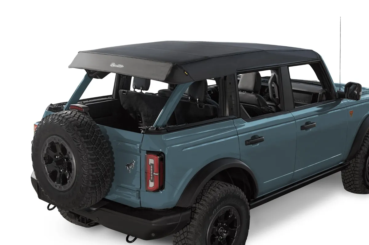 Bestop Trektop Slantback Soft Top - Black Diamond - Bronco 4dr 2021+ product image
