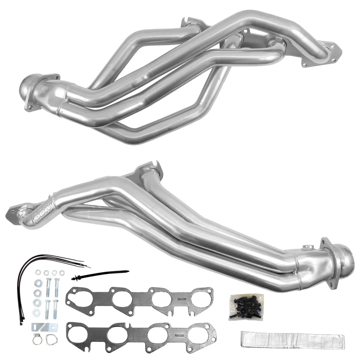 Dodge Ram 1500 5.7L Hemi 1-3/4” Long Tube Exhaust Headers - Polished Silver Ceramic 09-25 product image