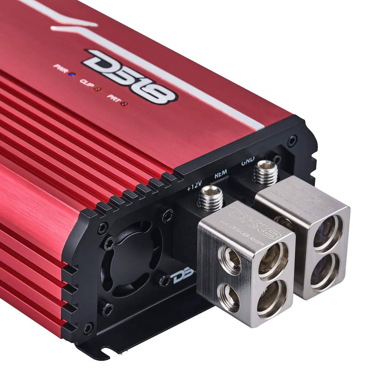 1-Channel | Class D | Full-Range Monoblock | 5000 Watts RMS @ 1Î© | DPIV1/0 Terminals Included | Red product image