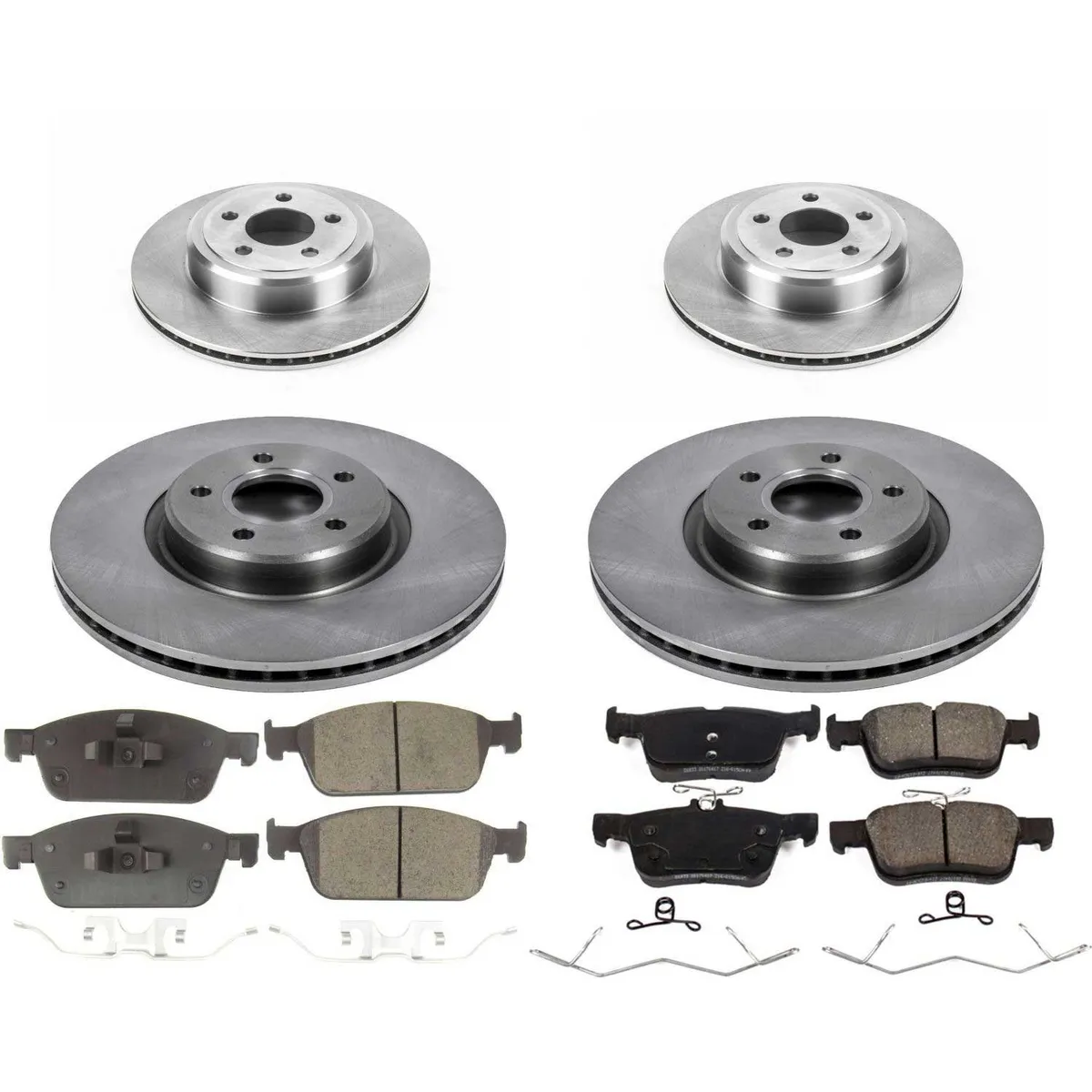 Z17 Direct Replacement Kit: Rotors; Ceramic Pads W/Hardware product image