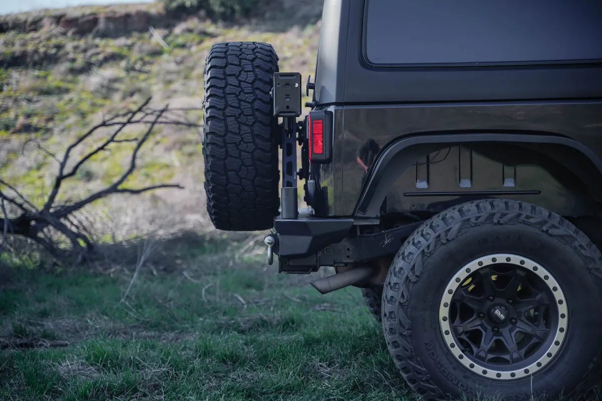 2007-2018 Wrangler JK | Tire Carrier for MTO Bumper product image