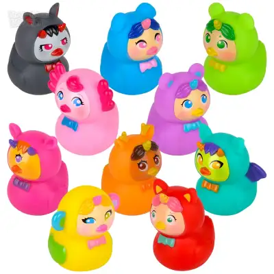 No Brand 2\" Doll Collection Rubber Duckies