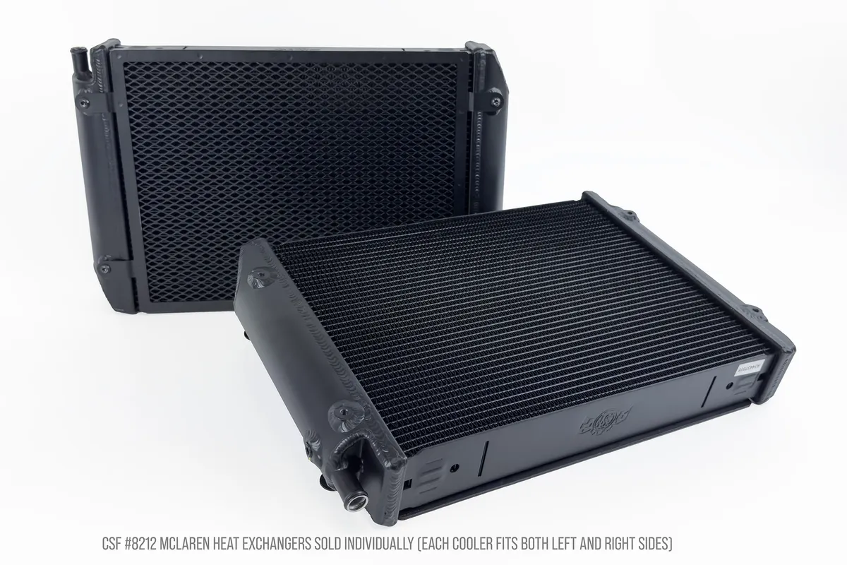 CSF Cooling - Racing & High Performance Division 8212 McLaren 720S / 750S / GT / GTS / 650S / 570 Turbocharger Heat Exchanger product image
