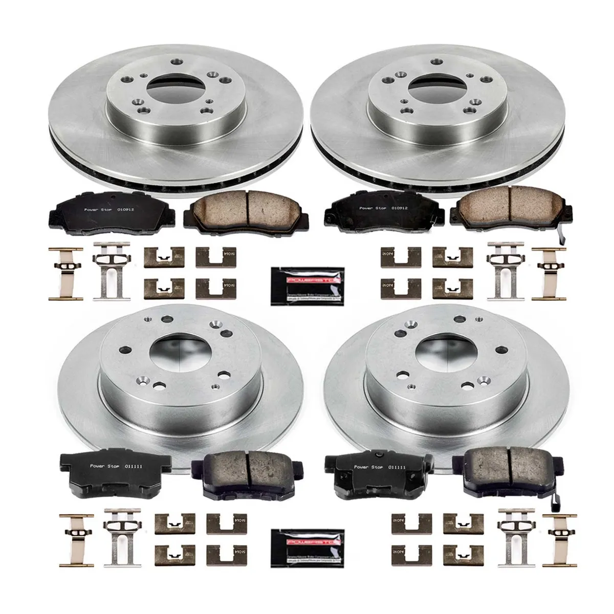 Autospecialty Brake Kit fr 1998-2002 Honda Accord Coupe 1998-2002 Honda Accord Sedan product image