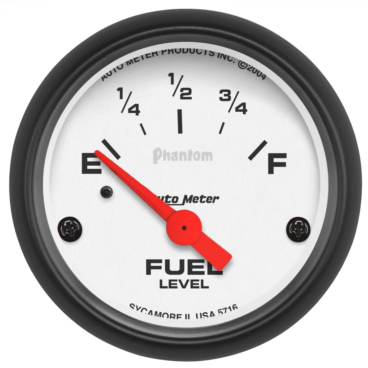 Gauge, Fuel Level, 2 1/16", 240OE to 33OF, Elec, Phantom product image