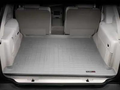 Weathertech 2002 - 2006 Cadillac Escalade Grey Cargo Liners / 2000 - 2006 Chevrolet Tahoe Grey Cargo Liners / 2000 - 2006 GMC Yukon Grey Cargo Liners