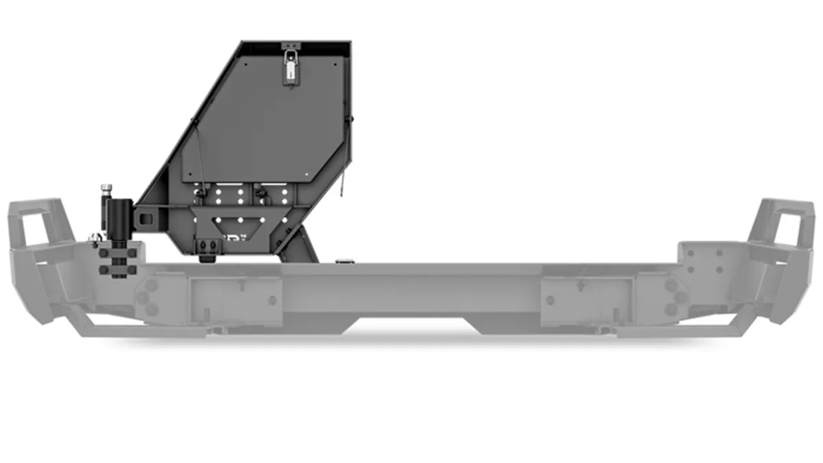 1024 Toyota 4runner Pro Series II Passenger Side Swingout Black product image
