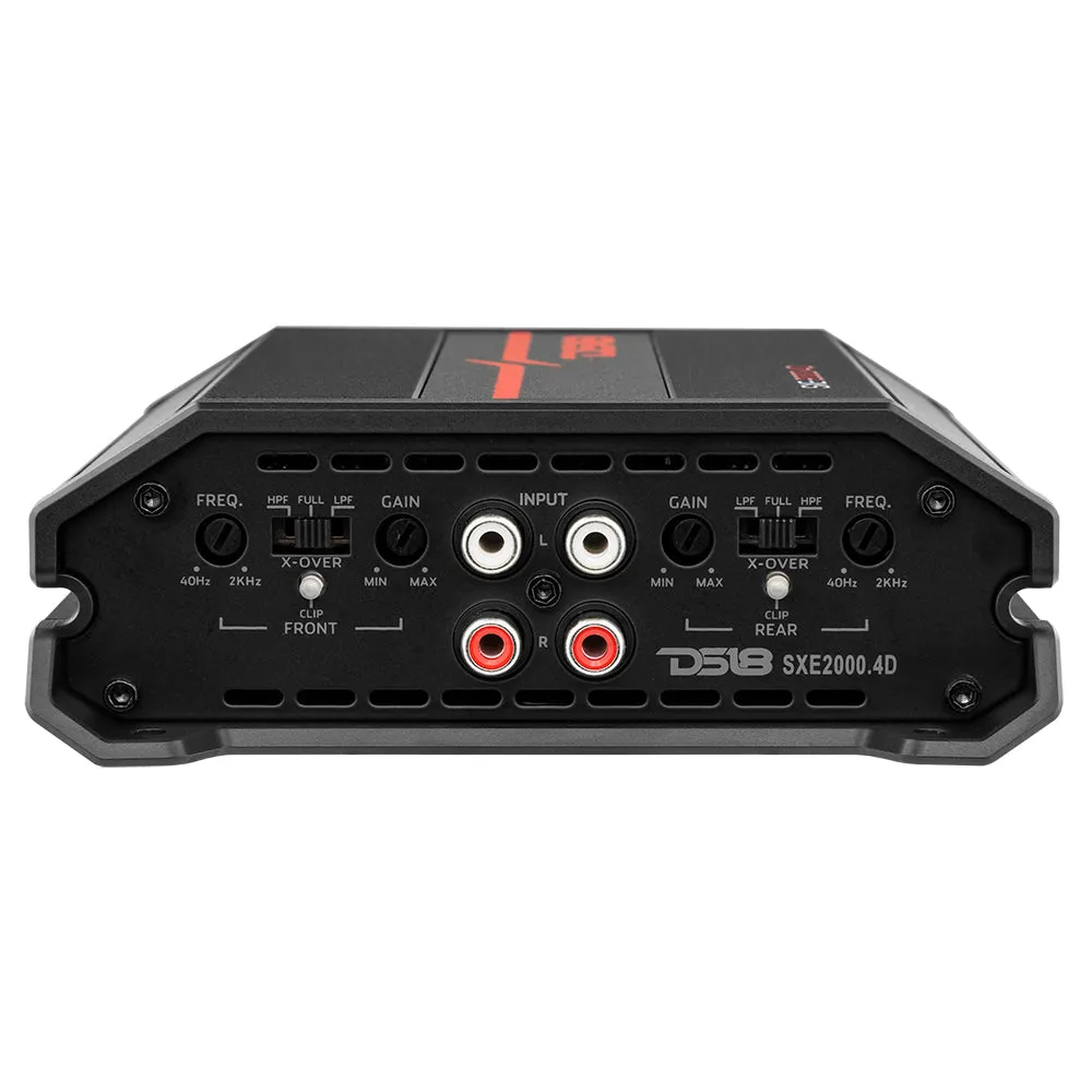 4-Channel | Class D | 2 x 320 @ 4Î© Bridge | 4 x 160 @ 2Î© | 4 x 100 @ 4Î© Watts RMS | Black product image