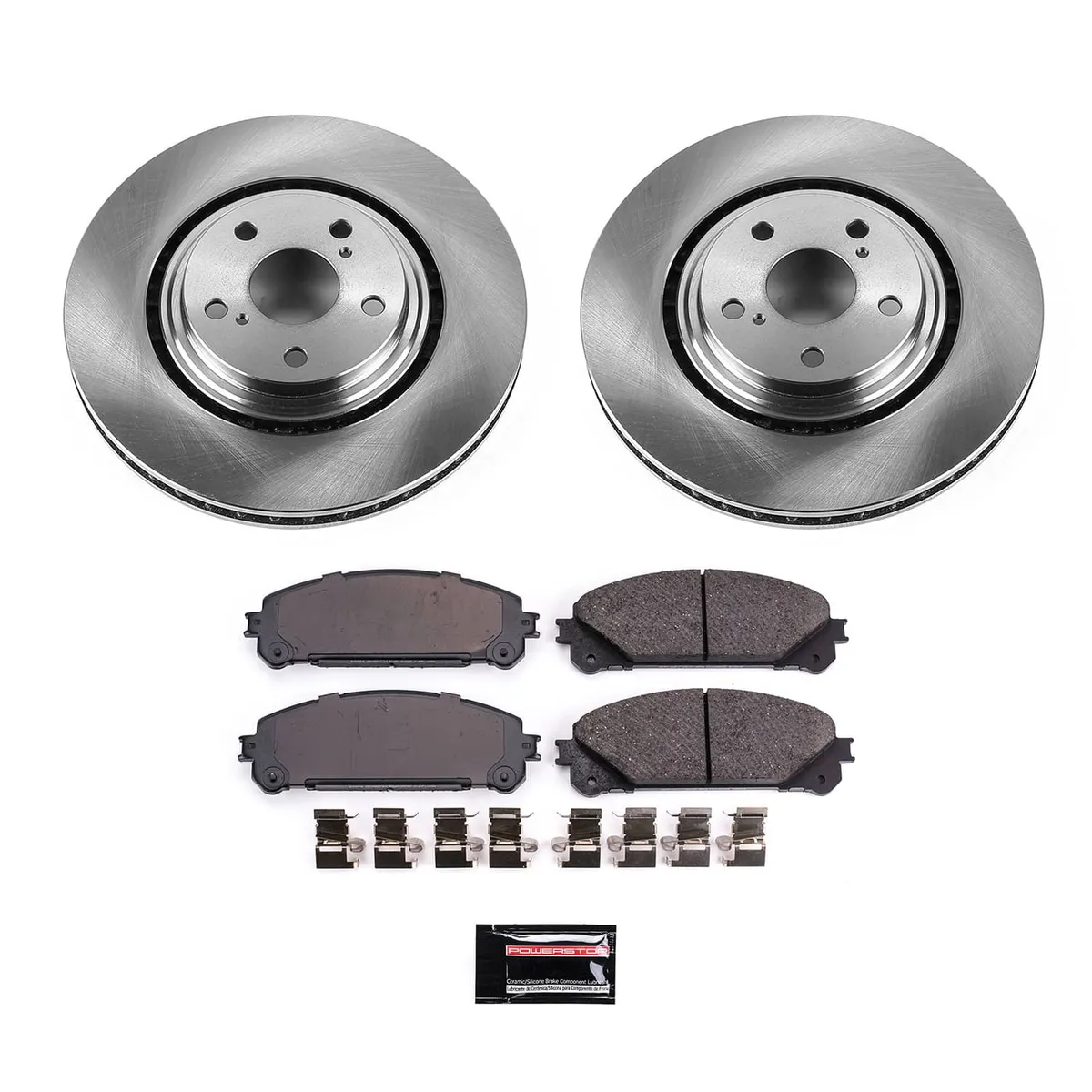 Autospecialty Brake Kit Front 2015-2017 Lexus Nx200t 2018 Lexus Nx300 2015-2018 Lexus Nx300h 2010-20 product image