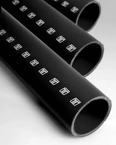 TurboSmart USA Straight 3.00 ID x 24 - Black Automotive type Universal