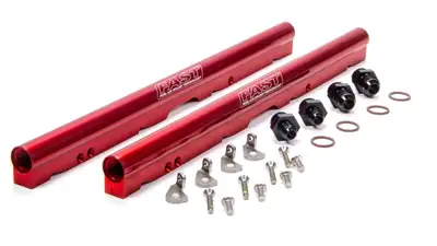 FAST FAST 146027-KIT Red Billet Fuel Rail Kit for LS3/L76 and LS7 LSXr 102mm Intake Manifolds