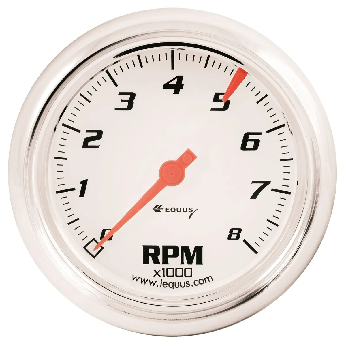 3-3/8 Dia Tachometer 8000 RPM White Dial product image