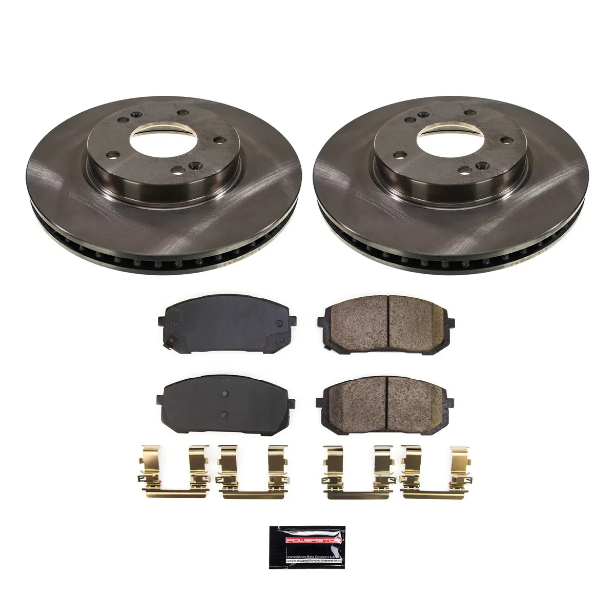 Z17 Direct Replacement Kit: Rotors; Ceramic Pads W/Hardware product image