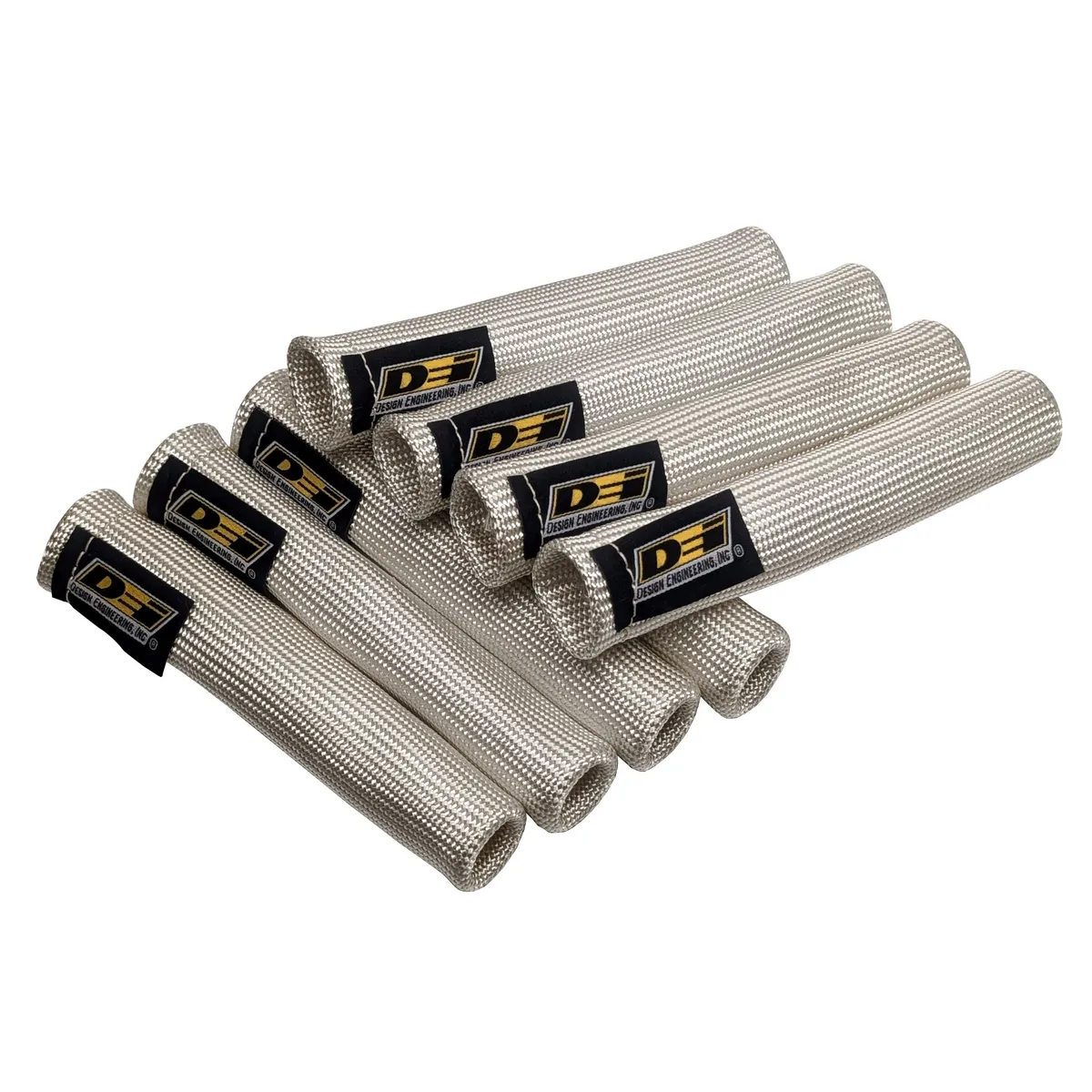 DEI PROtect-A-Boot 6in Spark Plug Boot PROtectors - Silver 8-Pack product image