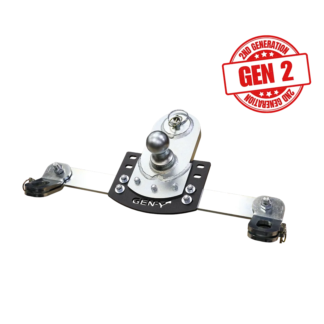 Gen y Main Assy - Goosepuck Gen II - 5 Offset - 25k Overall Towing - With Safety Chain Anchors Incorporated - gm 2020-24 Short Long Bed - Gh-21017 product image
