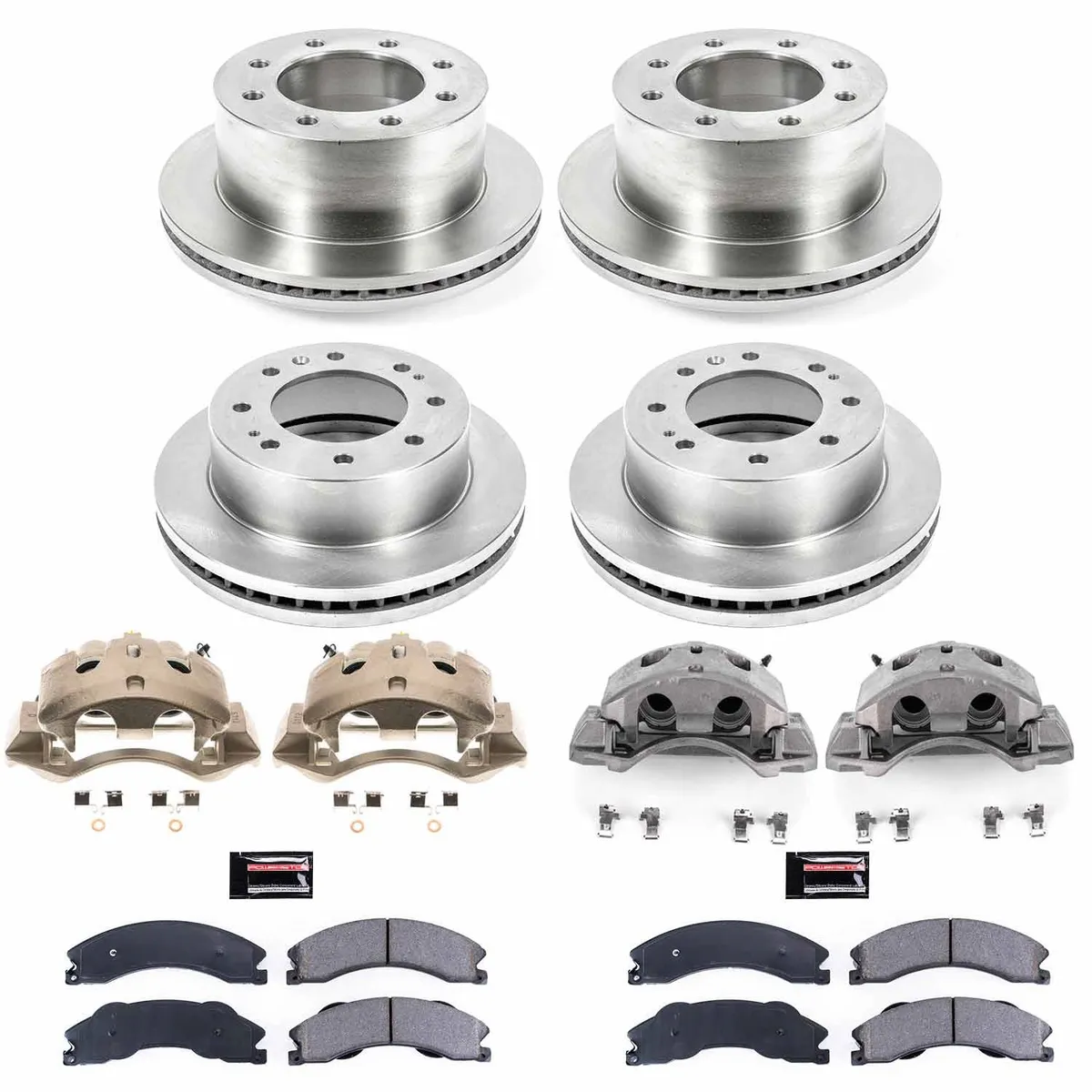 Z17 Direct Replacement Kit: Rotors; Ceramic Pads; Calipers product image